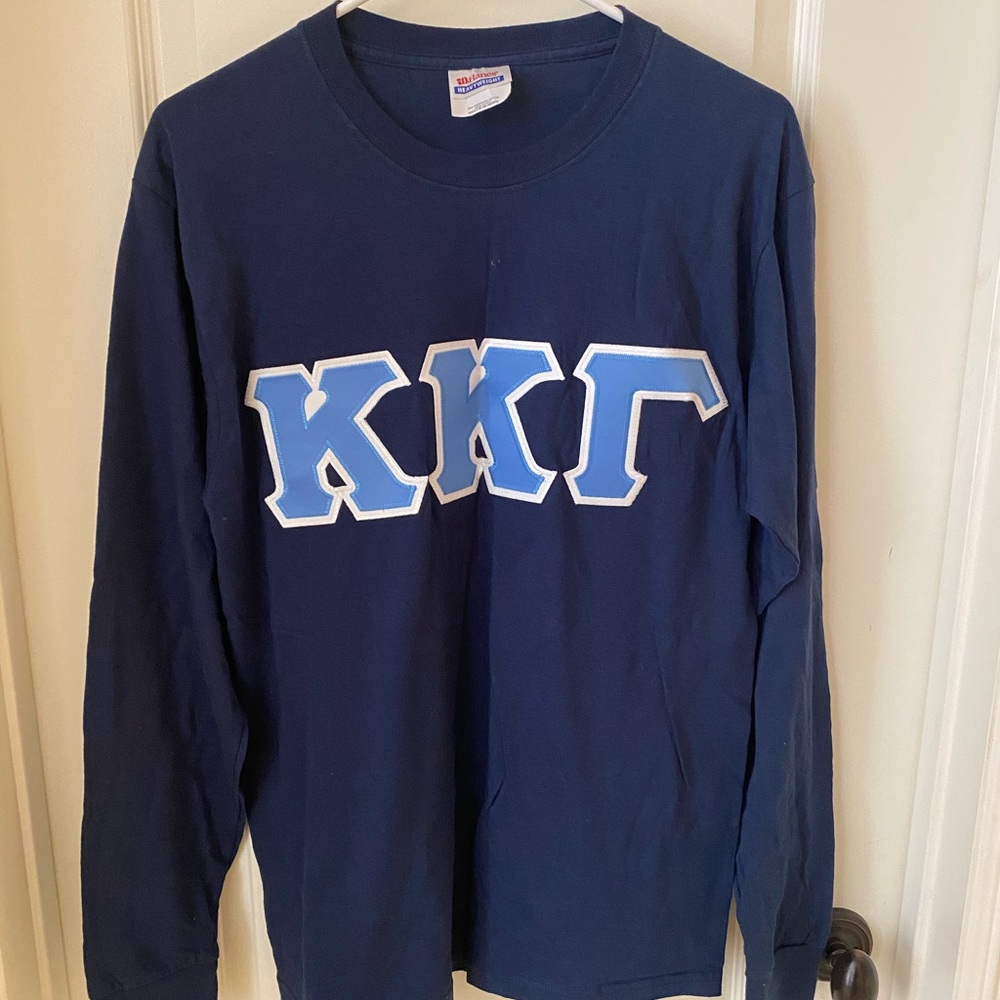 KKG Kappa Kappa Gamma Navy Long Sleeve